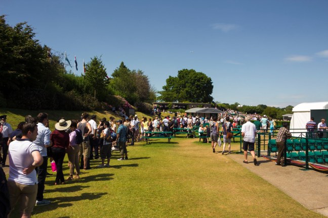 wimbledon queue